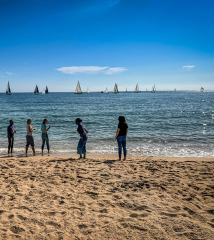 Plage des Sablettes Fréjus
