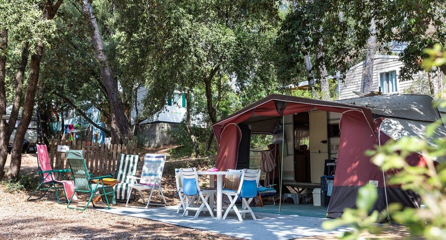 Emplacement camping Le Lavandou